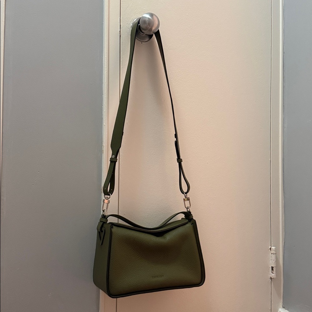 THEHORSE Clementine Bag NWOT in Olive Pebbled Leather - Picture 3 of 16